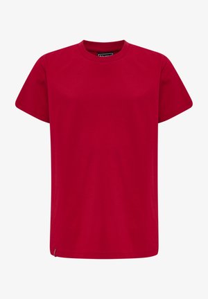 Basic T-shirt - tango red