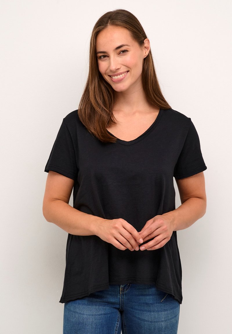 Cream SINA - T-shirts basic - pitch black