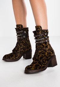 A.S.98 Stivaletti texani / biker - brown