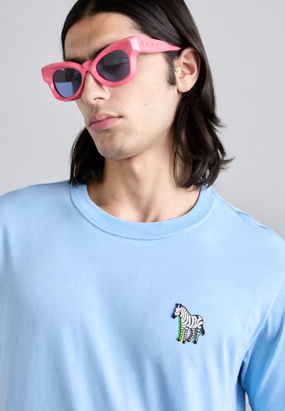 PS Paul Smith MENS ZEBRA - Basic T-shirt - light blue