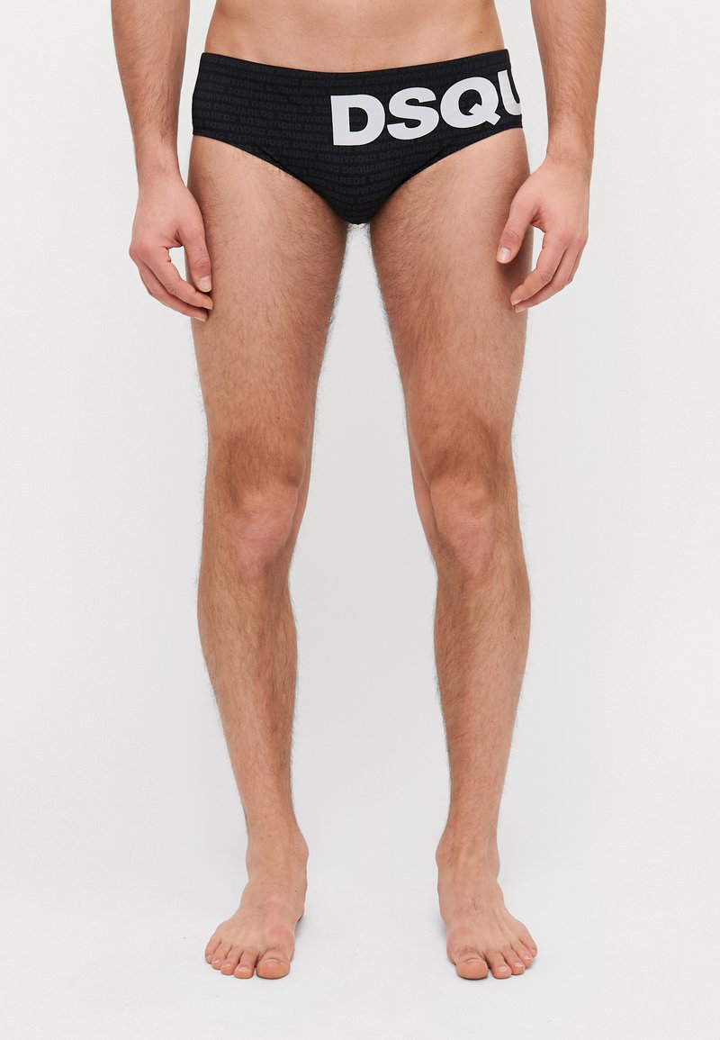 Dsquared2 - URBAN SWIM BRIEF - Slip de bain - black, Agrandir