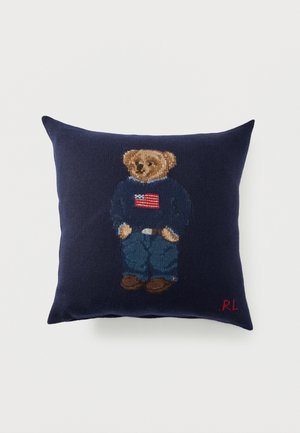 FLAG BEAR - Dekoratyvinė pagalvėlė - navy
