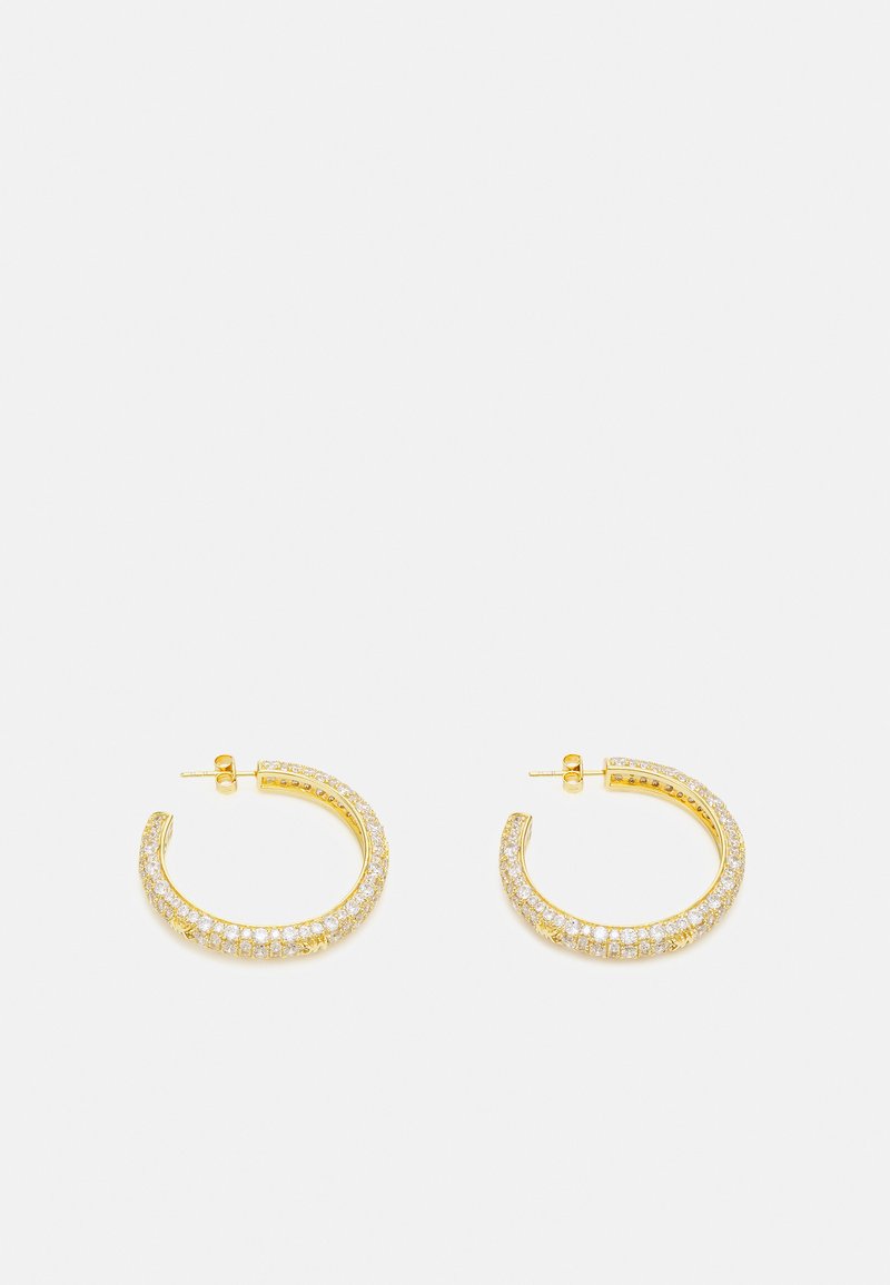 Michael Kors BRILLIANCE - Ohrringe - gold-coloured/white