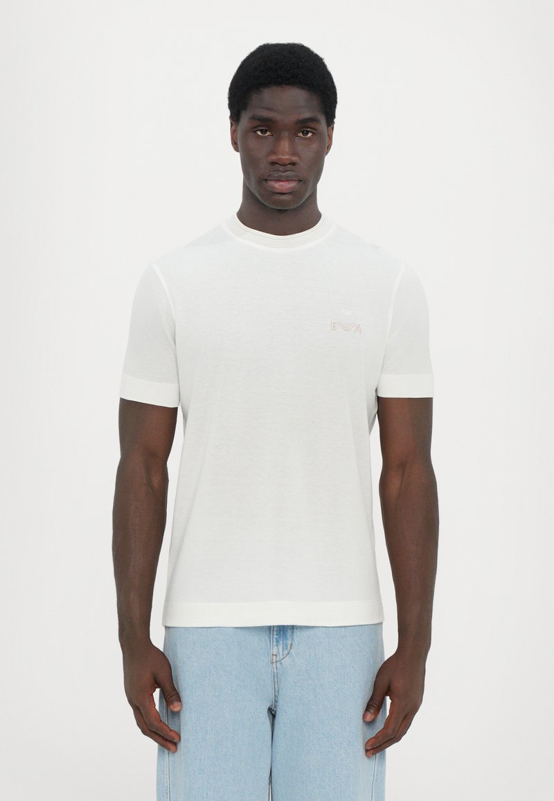 Emporio Armani - T-shirt basique - snow white, Agrandir