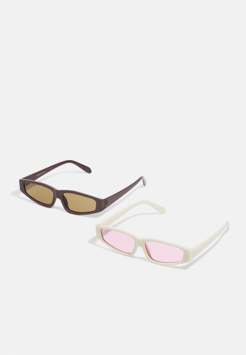 Only & Sons ONSSUNGLASSES UNISEX 2 PACK - Γυαλιά ηλίου - potting soil/beige