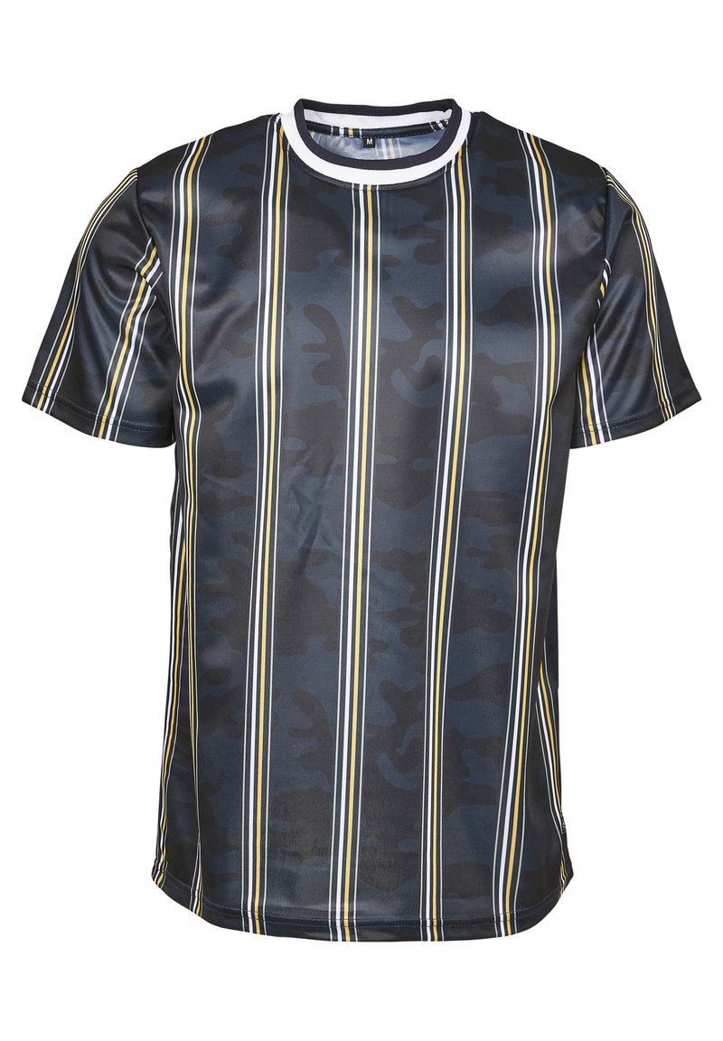Herren T-Shirts basic | Southpole SOUTHPOLE HERREN THIN VERTICAL STRIPES AOP T-SHIRT T-Shirt print navy/dunkelblau - OA30825 Herren T-Shirts basic | Southpole SOUTHPOLE HERREN THIN VERTICAL STRIPES AOP T-SHIRT T-Shirt print navy/dunkelblau - OA30825