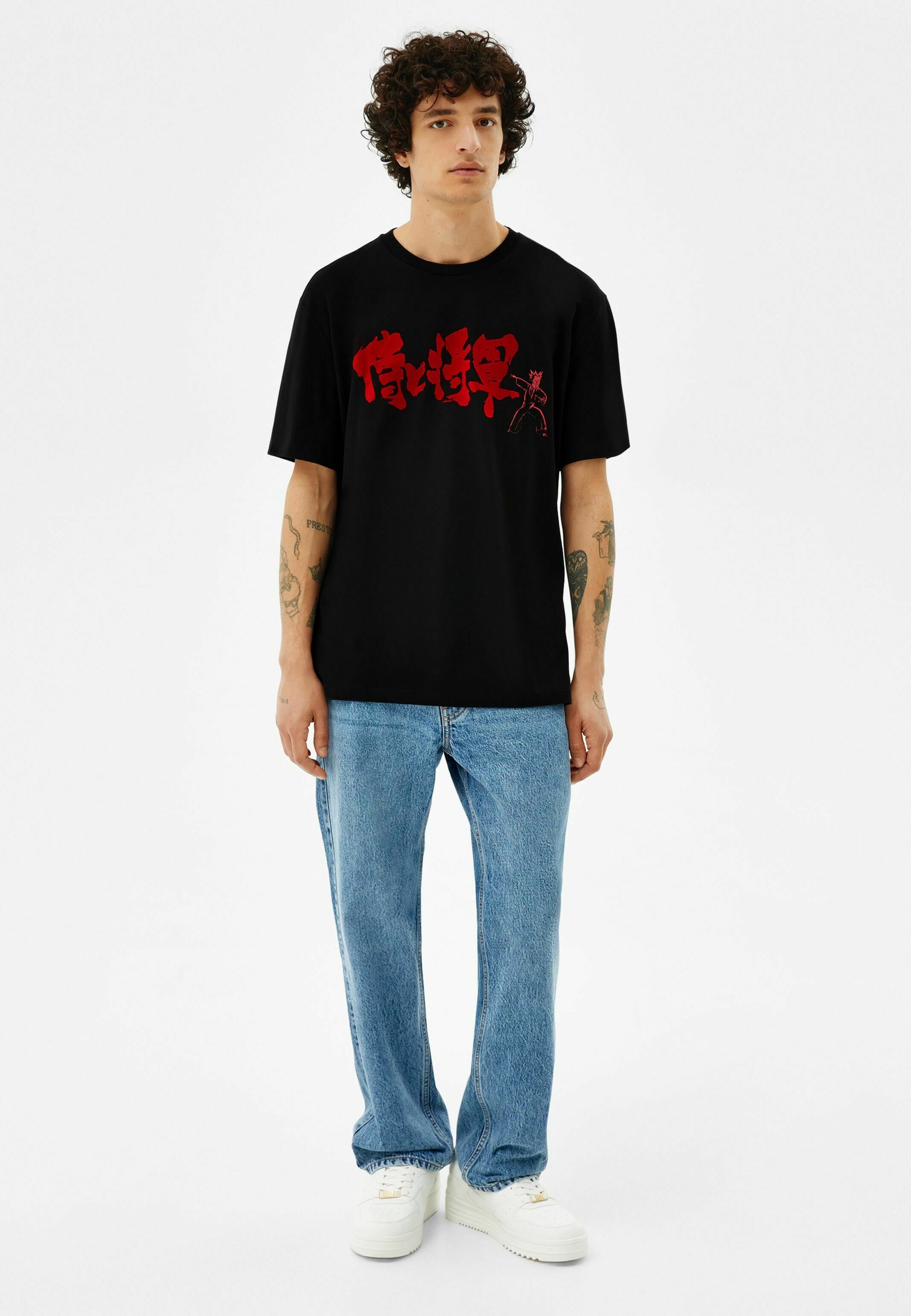 Bershka RICK \u0026 MORTY - T-shirt con stampa - black/nero - Zalando.it