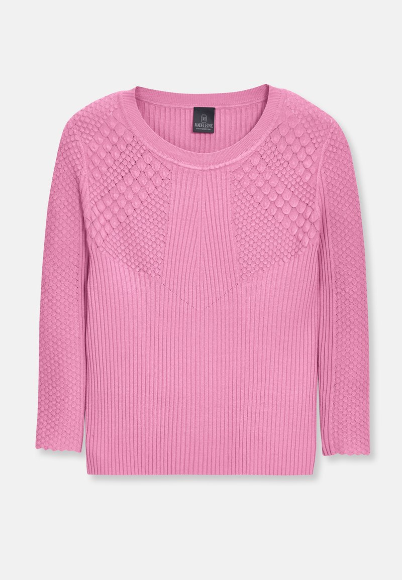Damen Strickjacken | MADELEINE Strickpullover wildrose/rosa - MO29640 Damen Strickjacken | MADELEINE Strickpullover wildrose/rosa - MO29640