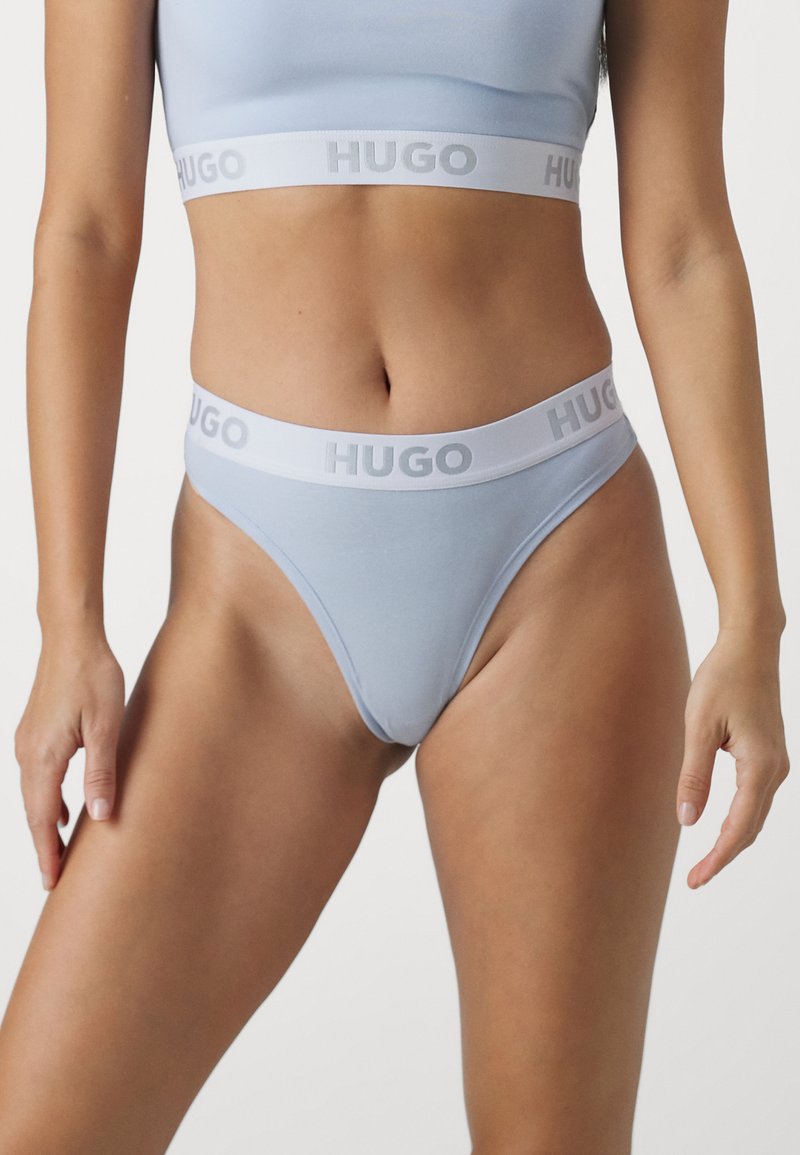 Thong HUGO Sporty Logo Corda – Intimo Donna Con Scritta, Morbido E Comodo - 3
