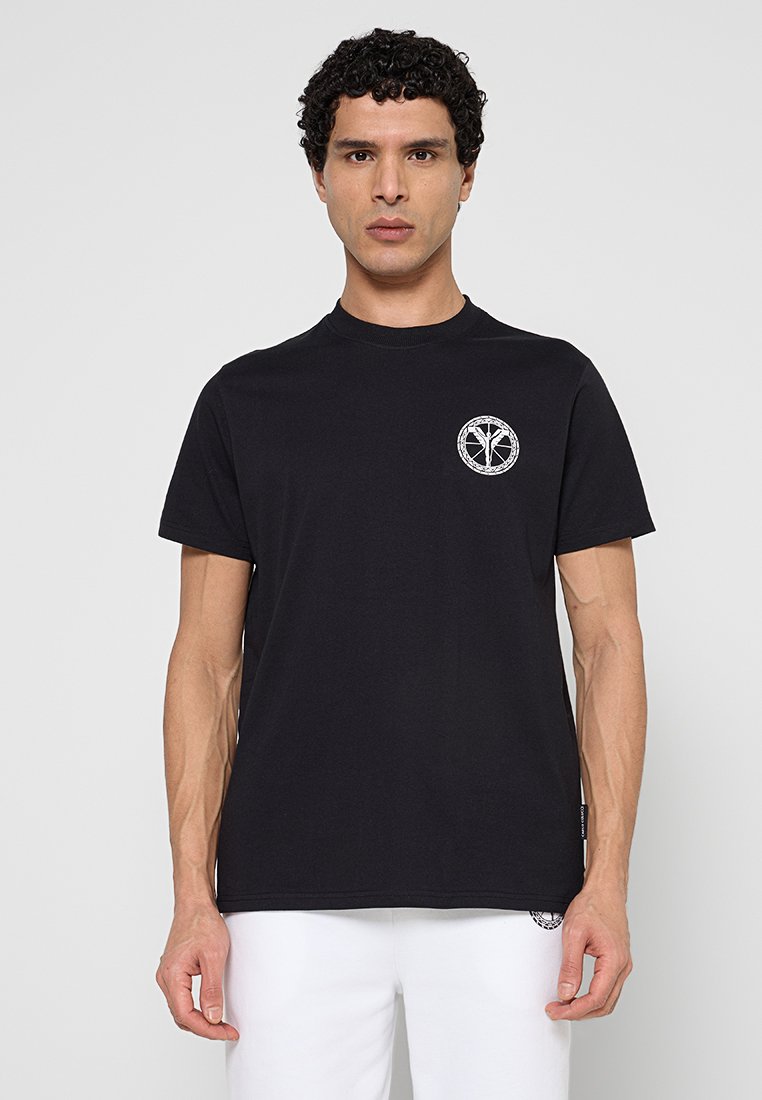carlo colucci T-shirt print zwart