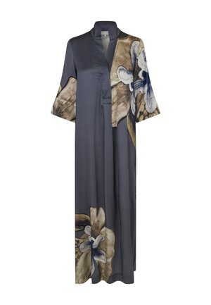 HELGADEA - Vestido largo - belladonna steel