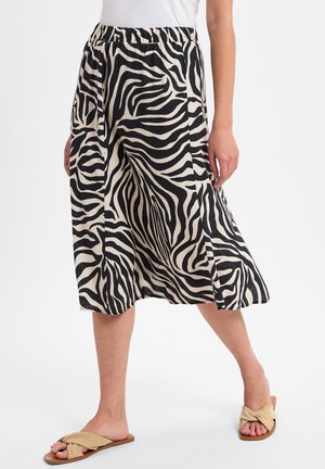 Franco Callegari A-line skirt - beige schwarz