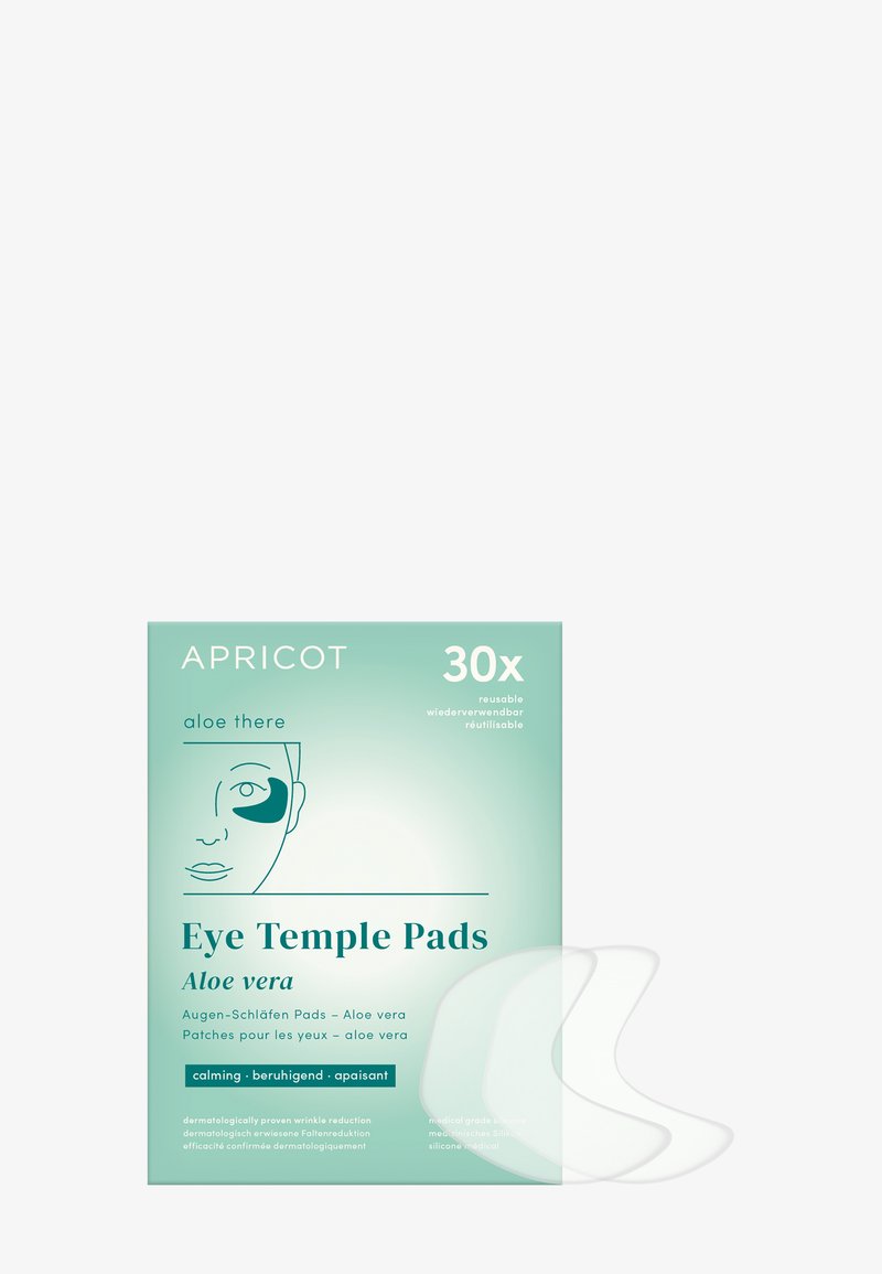 Apricot Beauty - REUSABLE EYE & TEMPLE PADS WITH ALOE VERA - Ögonmask, Förstora