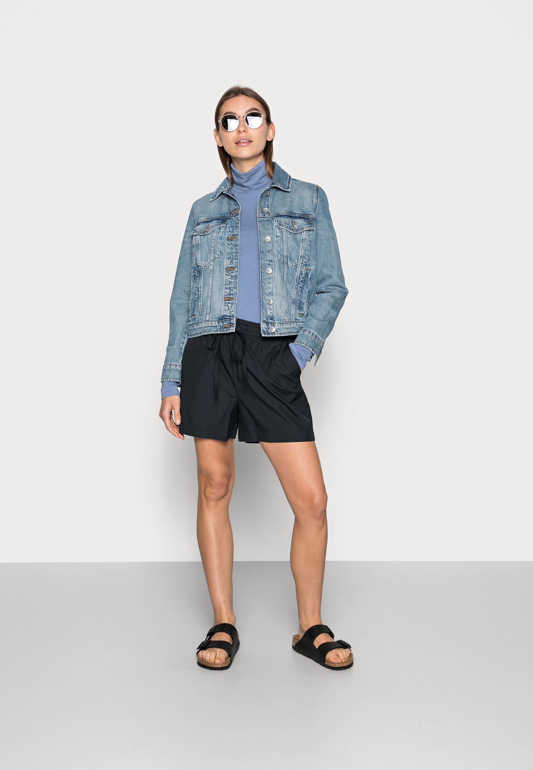 Selected Femme LILO - Shorts - black - Zalando.co.uk
