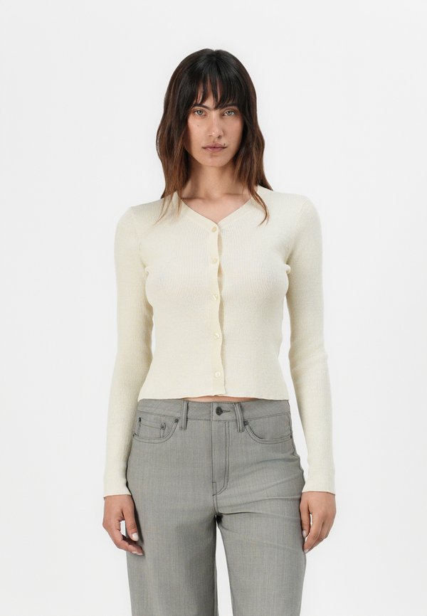 BRIGGS - Cardigan - pistachio shell