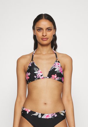 TRIANGLE SANTINI LAS - Bikini-Top - black/pink