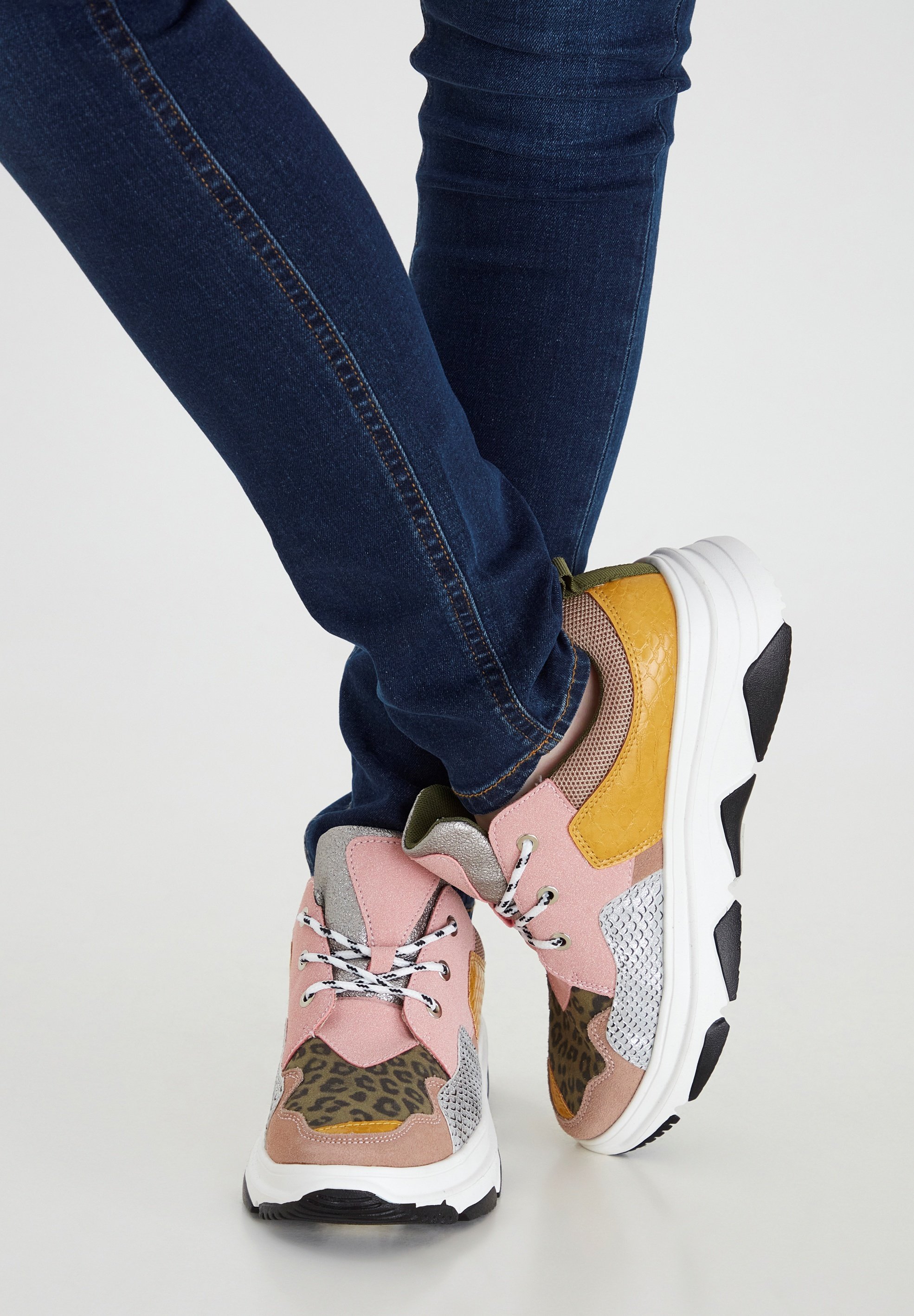 ICHI IANIKINDA FW - Sneakers laag - silver pink/meerkleurig - Zalando.nl