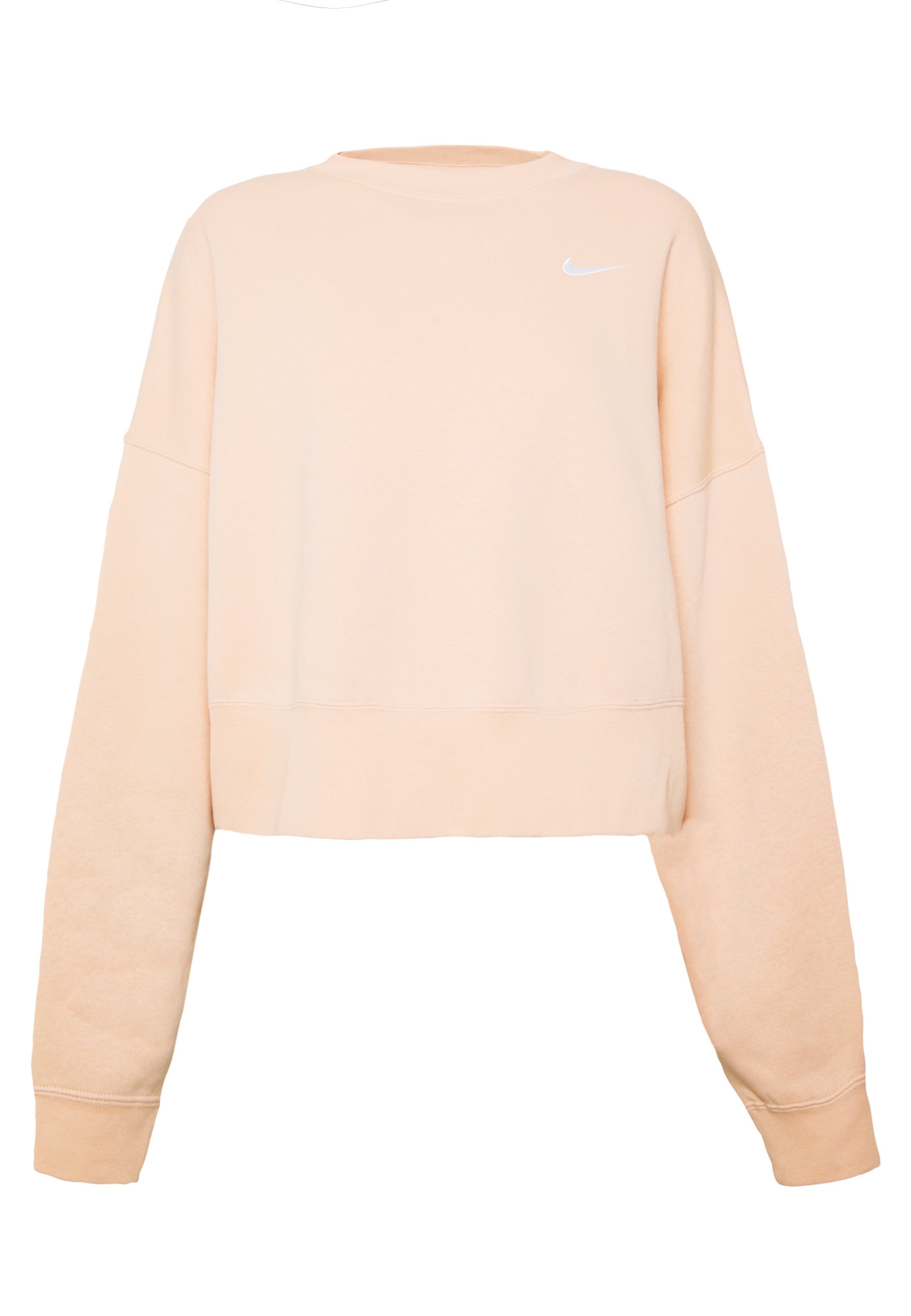Nike Sportswear CREW TREND Sweater shimmerwhite Nike Sportswear CREW TREND Sweater oatmealBeige
