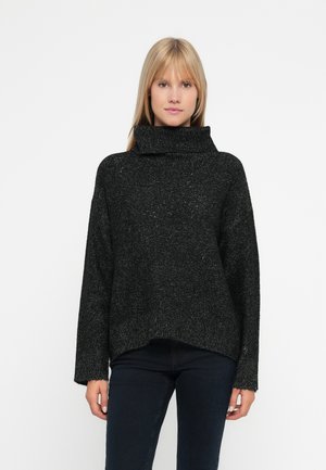 ONLARIZONA SEQUINS ROLLNECK - Vesta - black