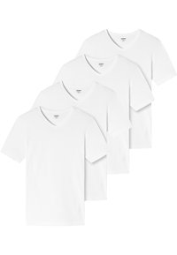 uncover by Schiesser 4 PACK - Camiseta estampada - white