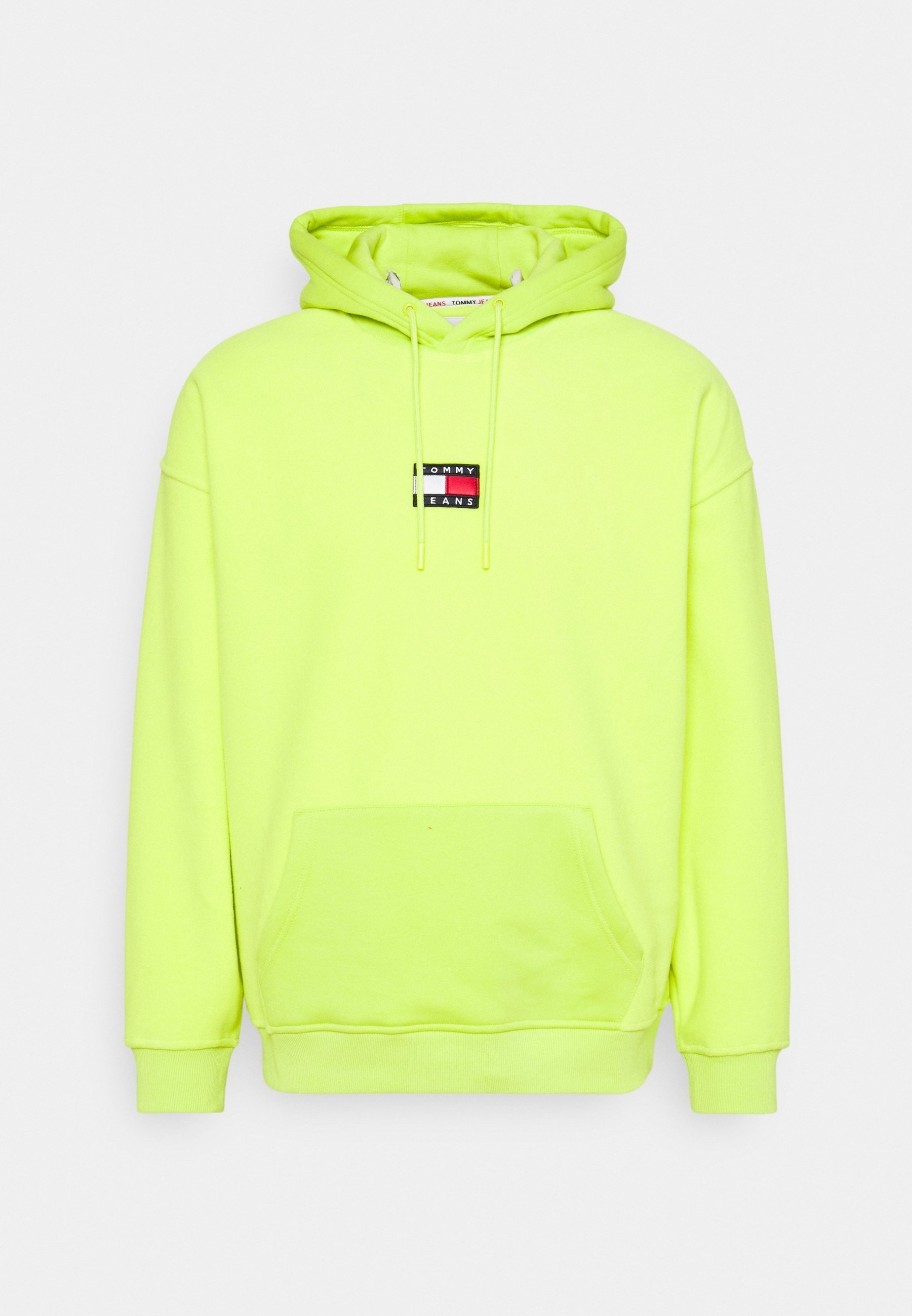 Tommy Jeans Hoodie neon yellow (Pre-owned)