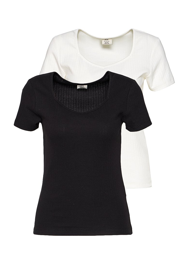 JDY T-shirt basic zwart