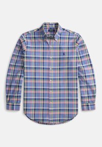 CUSTOM FIT TATTERSALL OXFORD SHIRT - Πουκάμισο - blue/pink/multi-coloured