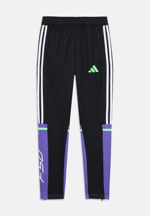 PANT YOUTH UNISEX - Verryttelyhousut - black/purple rush