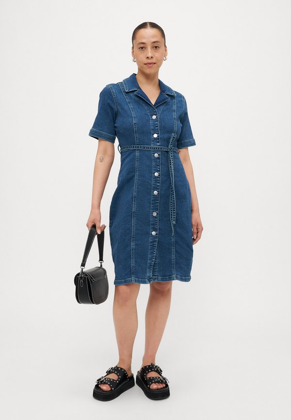 VMADAYA DRESS - Denim dress4