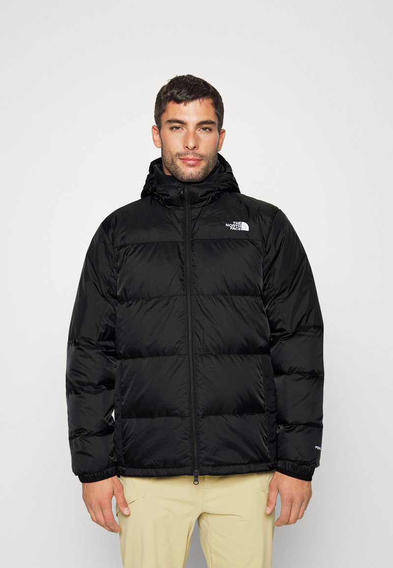 The North Face DIABLO HOODIE - Down jacket - black - Zalando