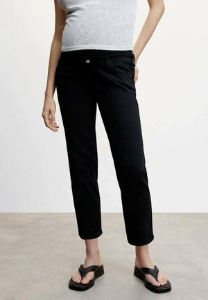 Straight leg jeans - black denim