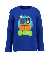 Blue Seven Long Sleeves - Triko s potiskem - blau