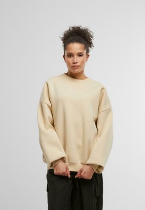 SMALL SIGNATURE ESSENTIAL CREW - Sweatshirt - sand