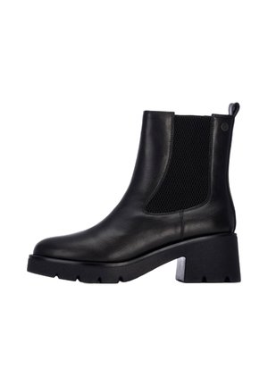Stivaletti con plateau - black