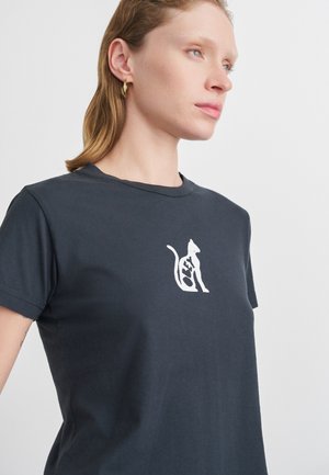 CAT - Majica kratkih rukava s printom - black