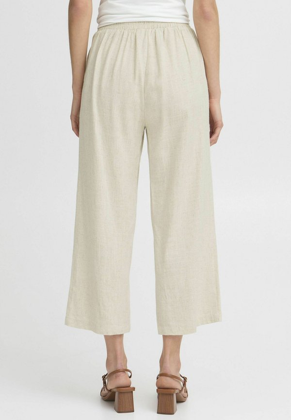 FRJUNA - Trousers - birch melange3
