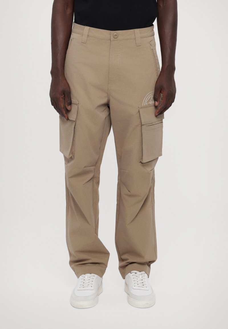 Evisu KAMON SEAGULL PANTS - Cargobroek - beige