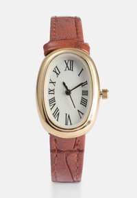 Relógio - gold-coloured/bordeux