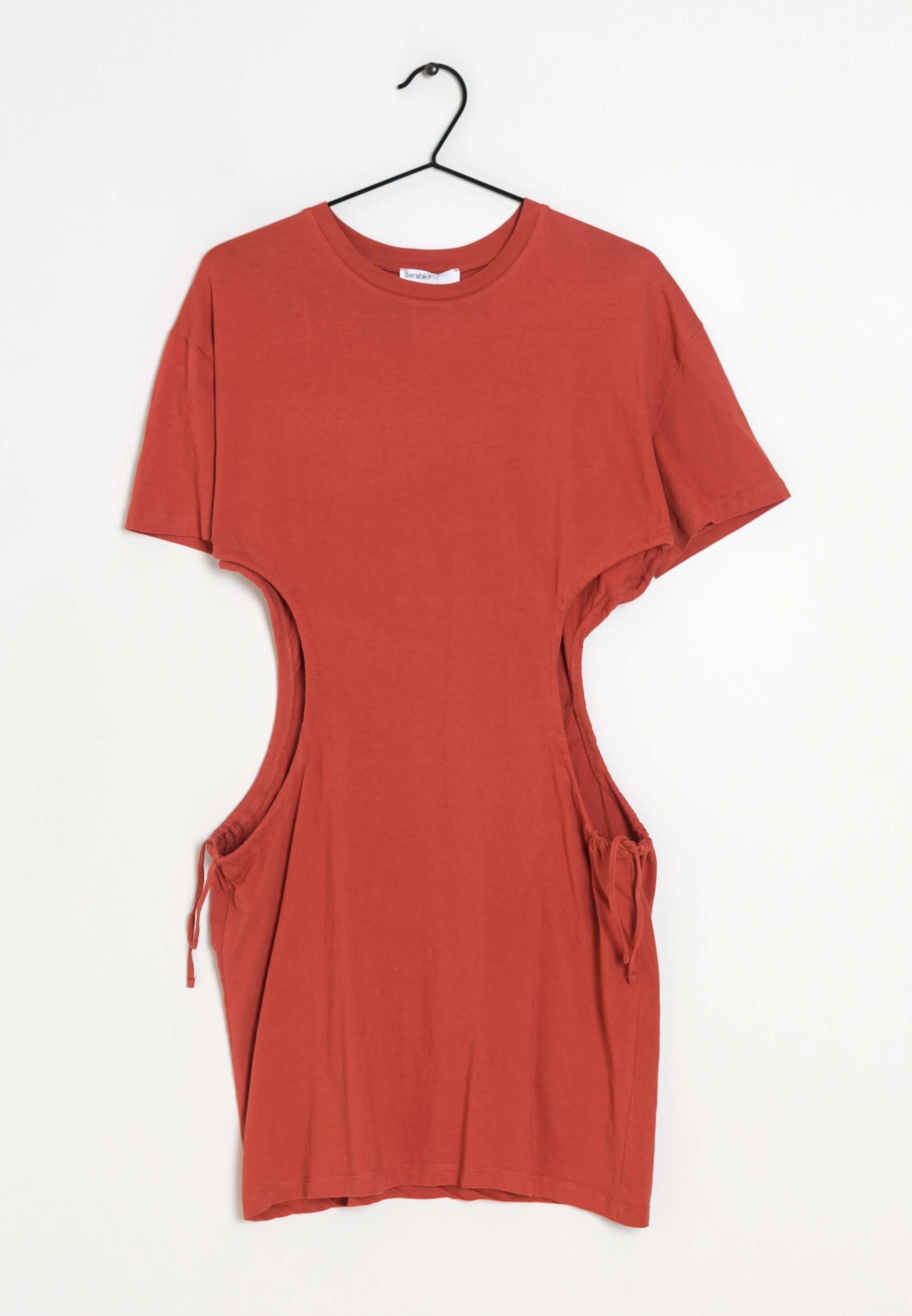 bershka t shirt dress Bershka Jersey dress - orange - (Pre-owned)
