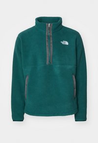 FLEESKI ZIP - Polárpulóver - deep nori