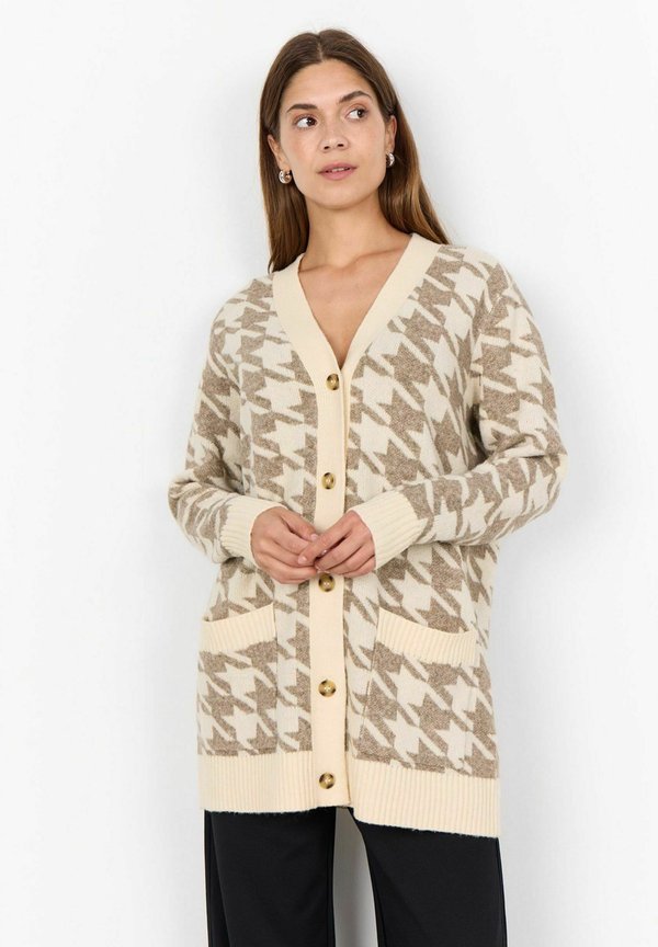 SC-INE 2 - Strickjacke - c cream melange combi