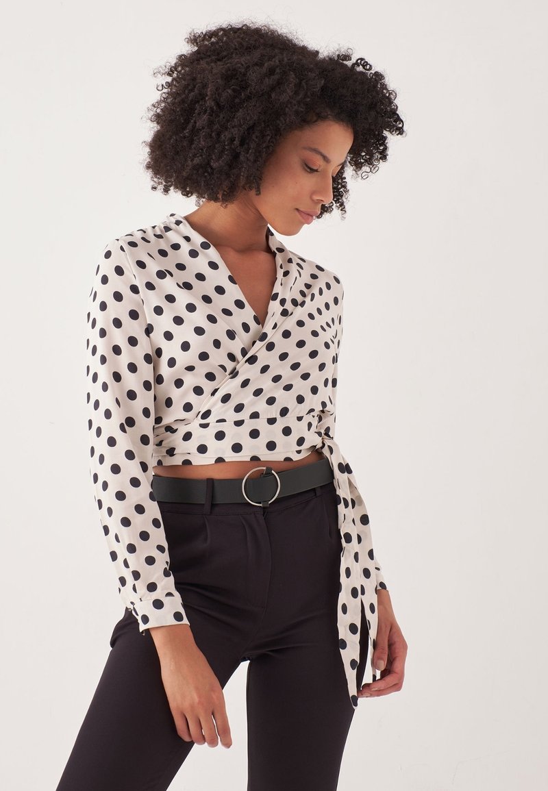 Herita PATTERNED  - Camicetta - white