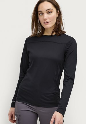 Áhkká TREKKING-OBERTEIL - Long sleeved top - schwarz