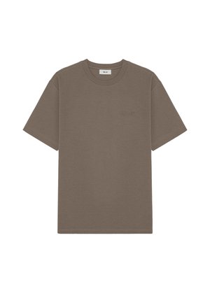 NN.07, NAT SS LOGO 3457 - T-Shirt basic - clay mirage