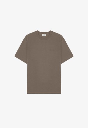 NN.07, NAT SS LOGO 3457 - T-Shirt basic - clay mirage