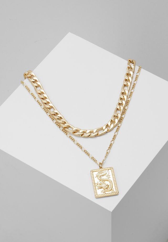 FINE TAG MULTIROW - Ketting - gold-coloured