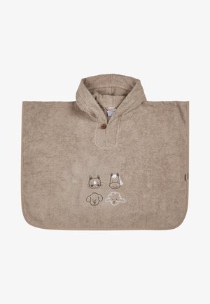 Sterntaler PONCHO BAUERNHOF - Dressing gown - sandbraun