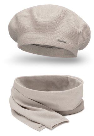 7005 BERET AND SCARF SET - Écharpe - beige