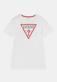 Guess - CORE JUNIOR BOY - Printtipaita - true white Pienoiskuva 1