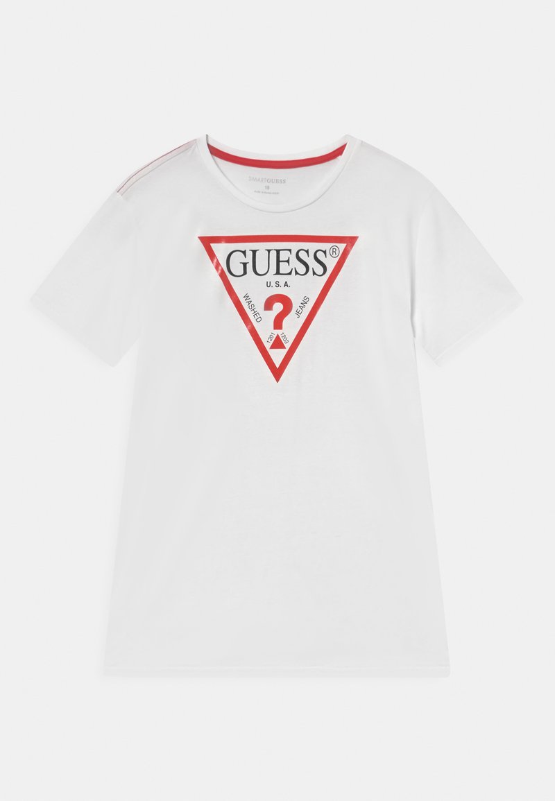 Guess - CORE JUNIOR BOY - T-shirt con stampa - true white, Ingrandire